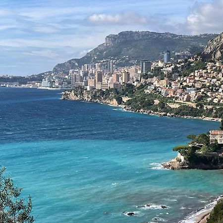 Aux Portes De Monaco Superbe T3 Vue Mer Рокебрюн — Кап-Мартен Экстерьер фото