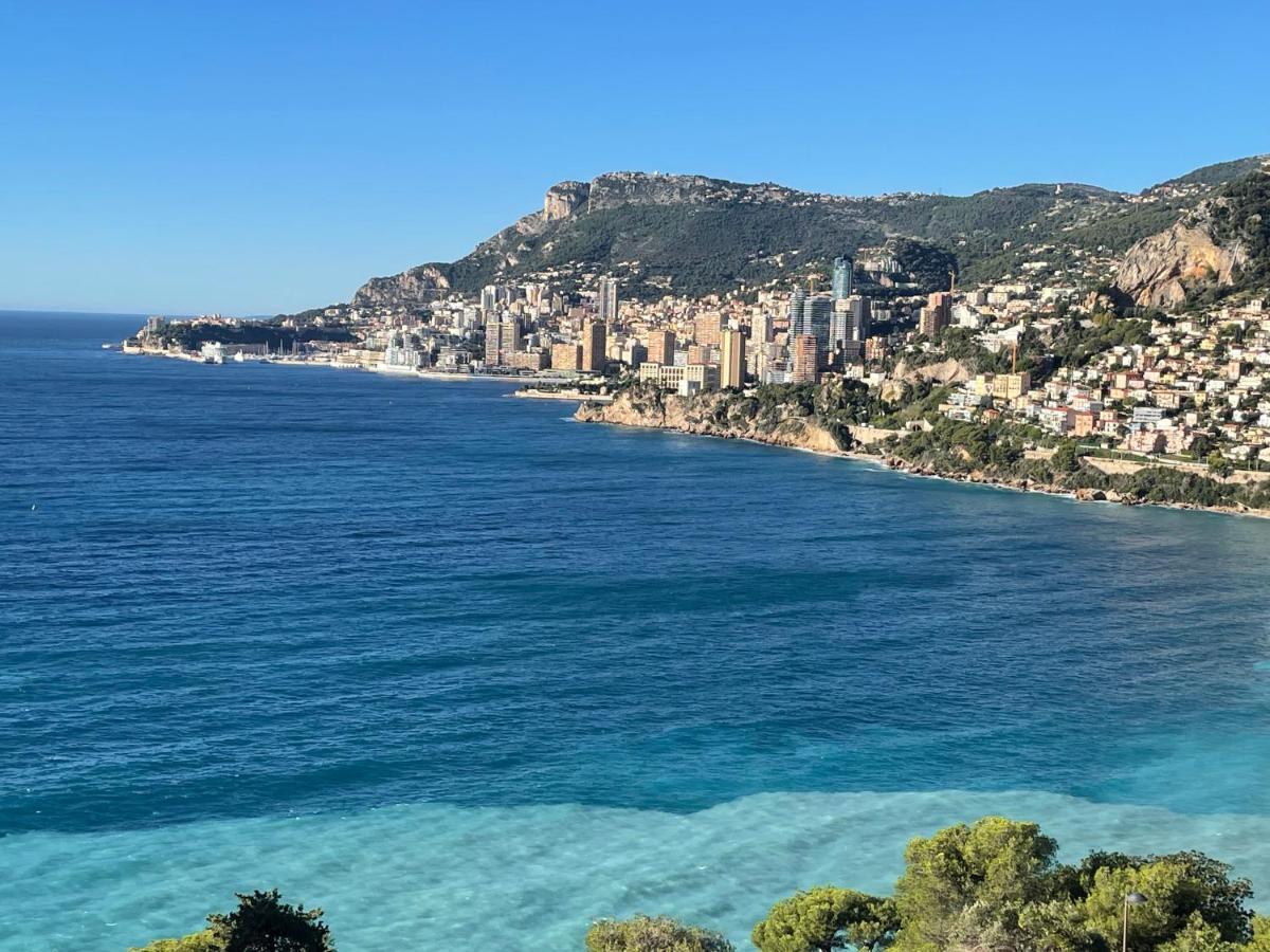 Aux Portes De Monaco Superbe T3 Vue Mer Рокебрюн — Кап-Мартен Экстерьер фото